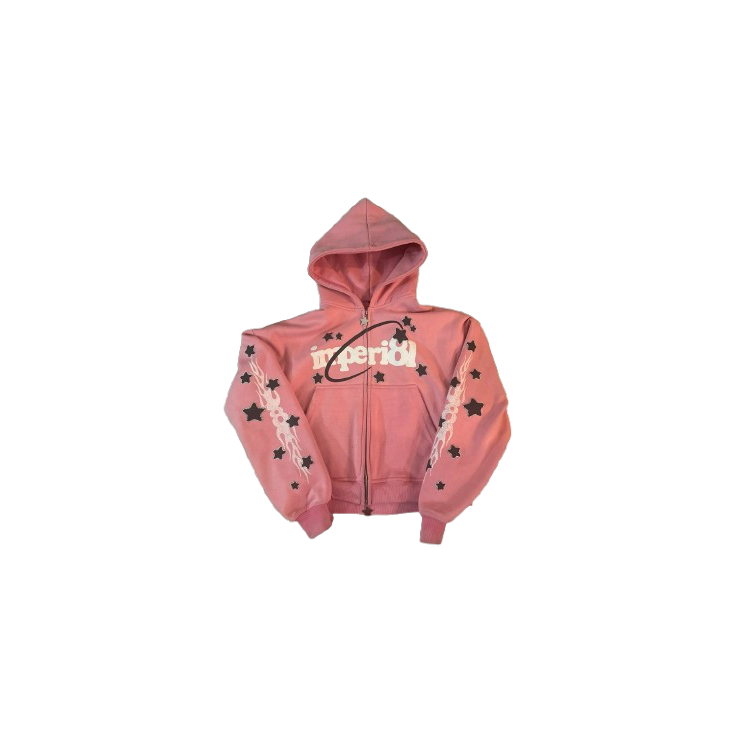 Pink Imperial 8 "Flame" Zip Up