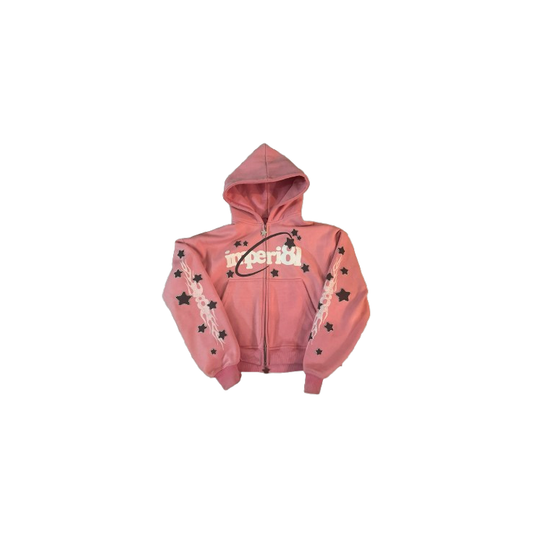 Pink Imperial 8 "Flame" Zip Up